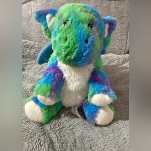 Colorful Plush Dragon Stuffed Animal